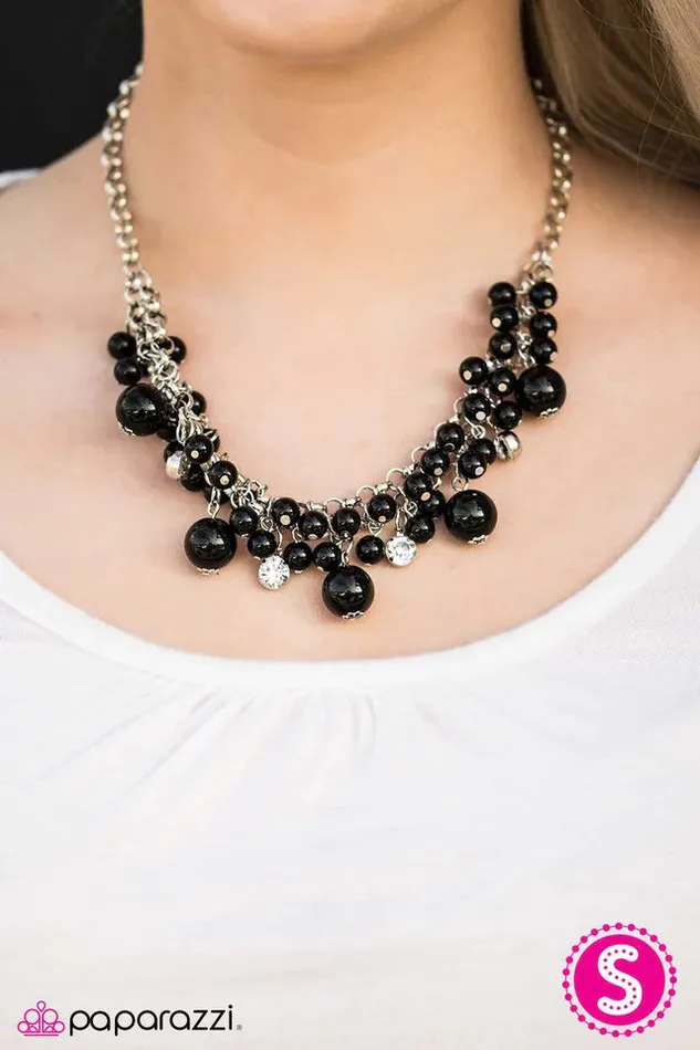 Necklaces Paparazzi Jewelry Paparazzi Necklace She Said Yes Black