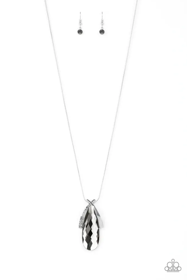 Necklaces Paparazzi Jewelry Paparazzi Necklace Stellar Sophistication Silver