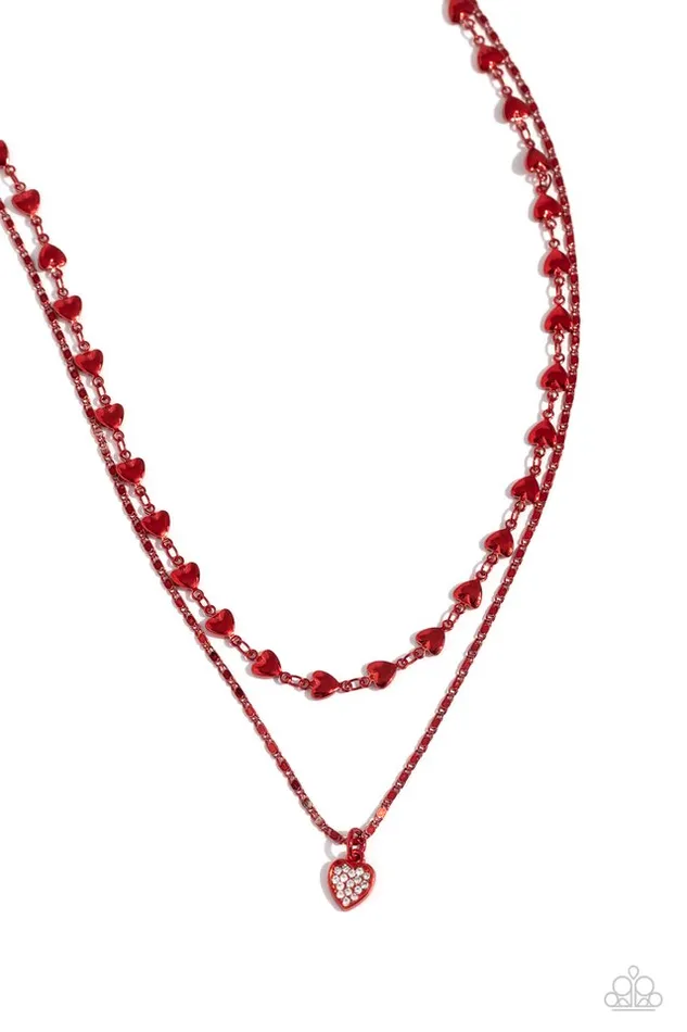 Necklaces Paparazzi Necklace Cupid Combo Red Paparazzi Jewelry Necklaces Paparazzi Necklace Cupid Combo Red Paparazzi Jewelry