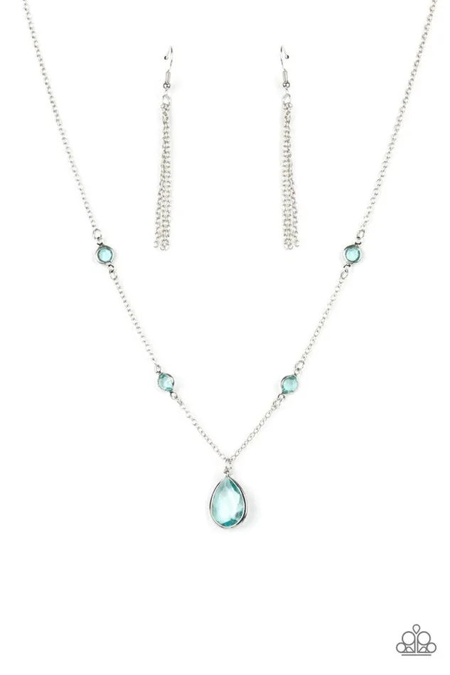 Necklaces Paparazzi Necklace Romantic Rendezvous Blue Paparazzi Jewelry Necklaces Paparazzi Necklace Romantic Rendezvous Blue Paparazzi Jewelry