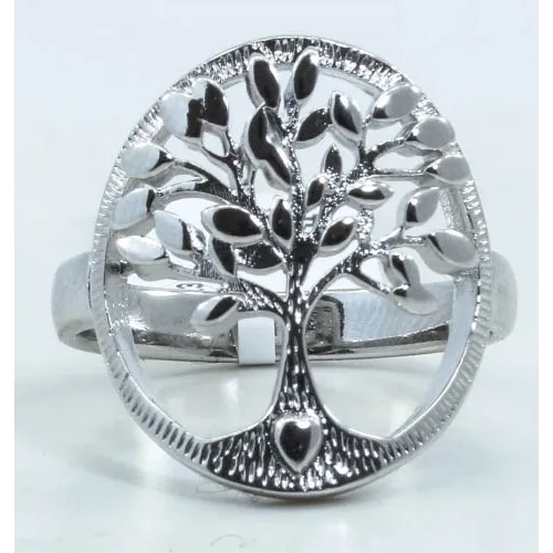 Nomination Nomination White Brass Life Tree Ring Rings
