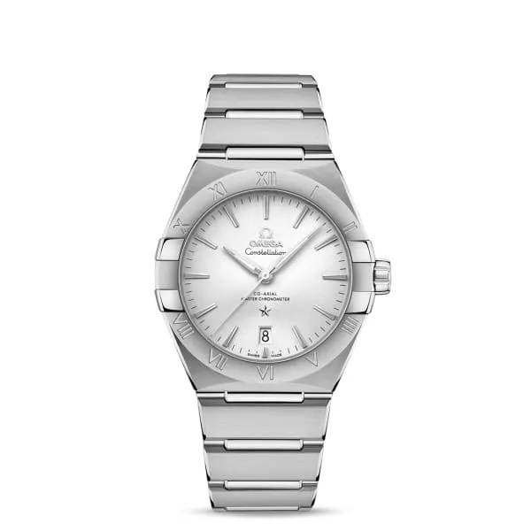 Omega Omega Constellation 39mm Watch Ref 13110392002001 Silver Index Dial Stainless Steel Bracelet Bracelets Omega Omega Constellation 39mm Watch Ref 13110392002001 Silver Index Dial Stainless Steel Bracelet Bracelets