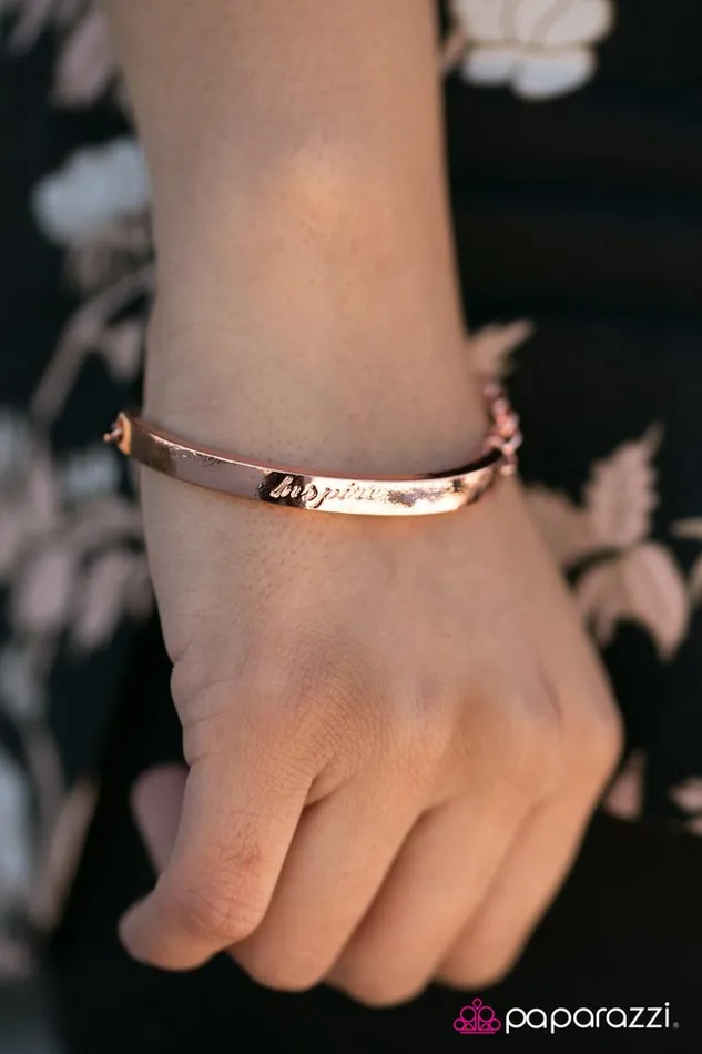 Paparazzi Bracelet Born To Inspire Copper Paparazzi Jewelry Bracelets