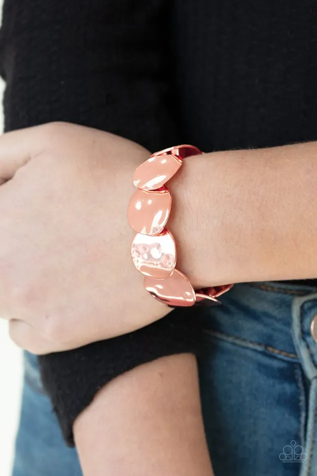 Paparazzi Bracelet Disc Disco Copper Paparazzi Jewelry Bracelets