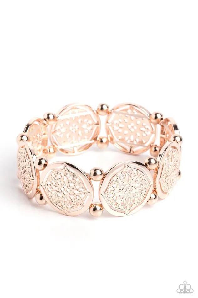 Paparazzi Bracelet Filigree Fanfare Rose Gold Paparazzi Jewelry Bracelets Paparazzi Bracelet Filigree Fanfare Rose Gold Paparazzi Jewelry Bracelets