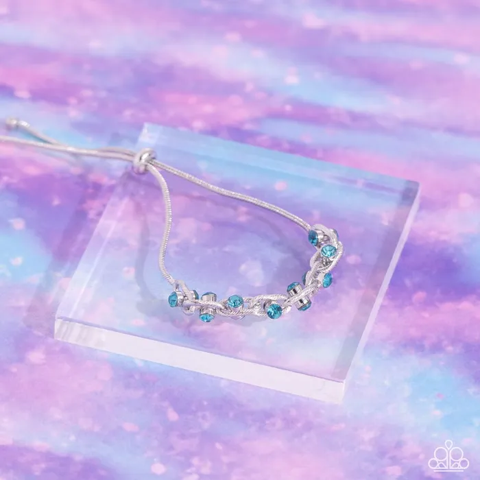 Paparazzi Bracelet Intertwined Illusion Blue Paparazzi Jewelry Bracelets Paparazzi Bracelet Intertwined Illusion Blue Paparazzi Jewelry Bracelets