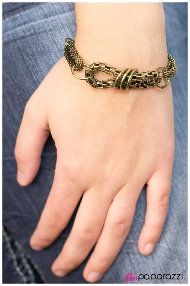 Paparazzi Bracelet My Main Squeeze Brass Paparazzi Jewelry Bracelets