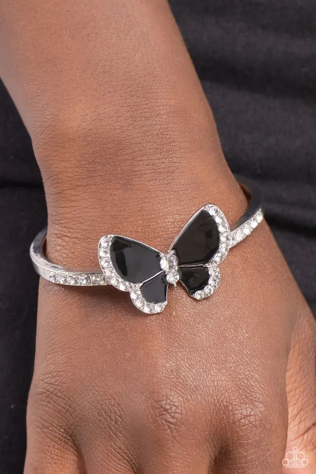 Paparazzi Bracelet Particularly Painted Black Paparazzi Jewelry Bracelets
