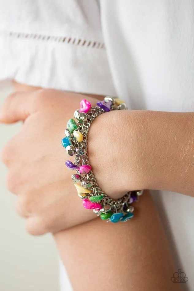 Paparazzi Bracelet Plentiful Pebbles Multi Paparazzi Jewelry Bracelets