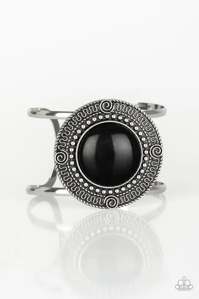 Paparazzi Bracelet Tribal Pop Black Paparazzi Jewelry Bracelets