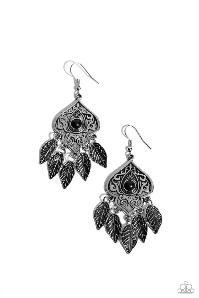 Paparazzi Earring Desert Canopy Black Paparazzi Jewelry Earrings Paparazzi Earring Desert Canopy Black Paparazzi Jewelry Earrings