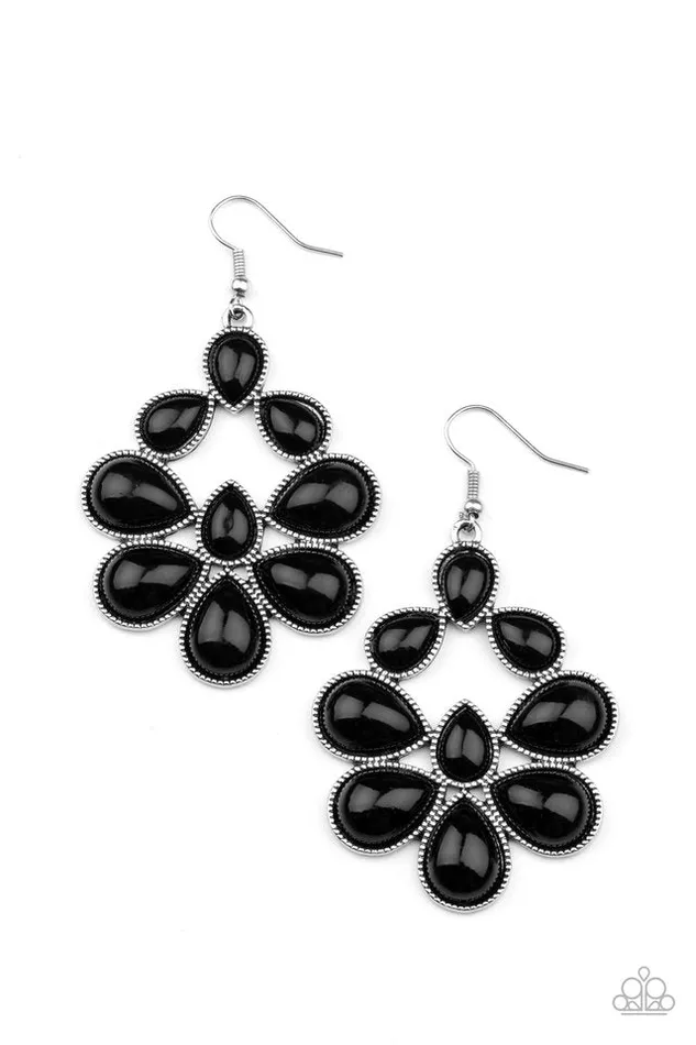 Paparazzi Earring In Crowd Couture Black Paparazzi Jewelry Earrings Paparazzi Earring In Crowd Couture Black Paparazzi Jewelry Earrings
