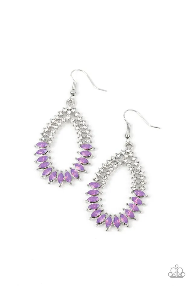 Paparazzi Earring Lucid Luster Purple Paparazzi Jewelry Earrings Paparazzi Earring Lucid Luster Purple Paparazzi Jewelry Earrings
