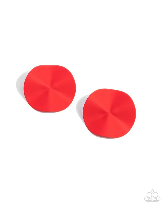 Paparazzi Earring Moody Masterpiece Red Paparazzi Jewelry Earrings Paparazzi Earring Moody Masterpiece Red Paparazzi Jewelry Earrings