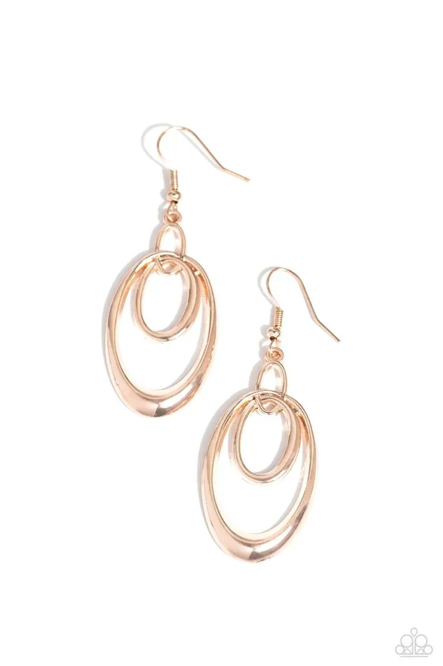 Paparazzi Earring So OVALRated Rose Gold Paparazzi Jewelry Earrings Paparazzi Earring So OVALRated Rose Gold Paparazzi Jewelry Earrings