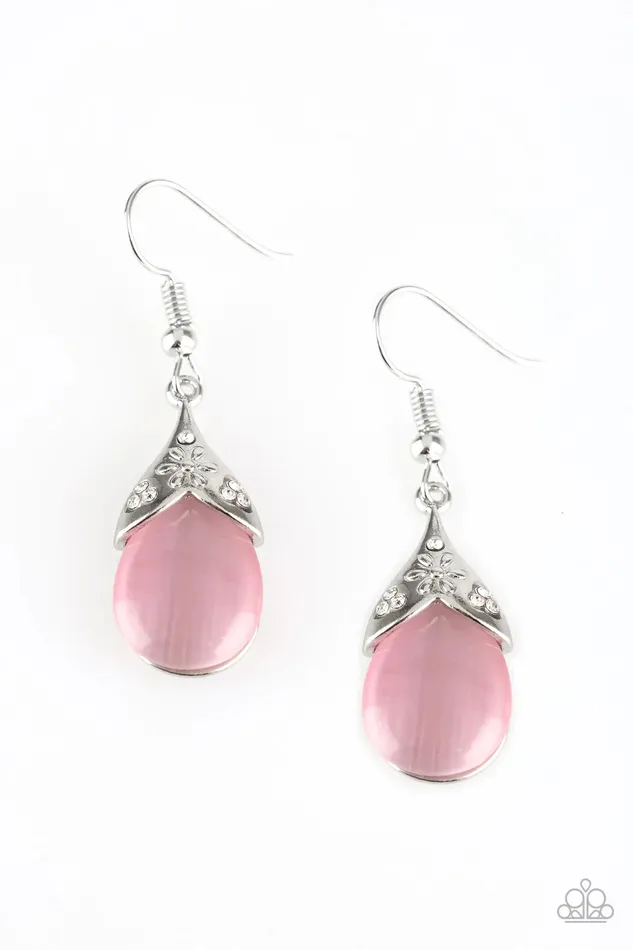 Paparazzi Earring Spring Dew Pink Paparazzi Jewelry Earrings