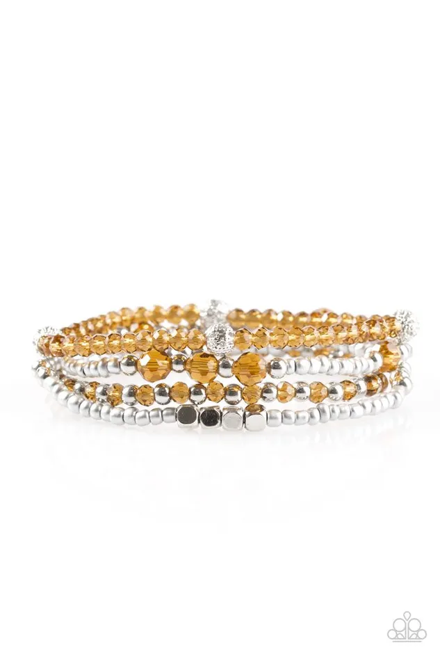 Paparazzi Jewelry Bracelets Paparazzi Bracelet All Glam Brown