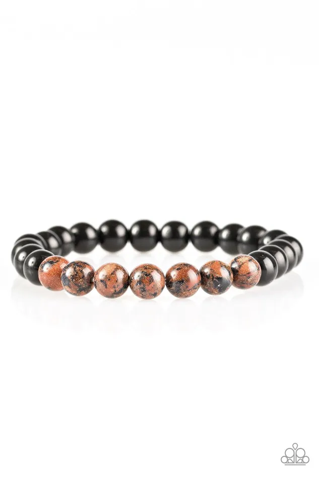 Paparazzi Jewelry Bracelets Paparazzi Bracelet Bliss Brown