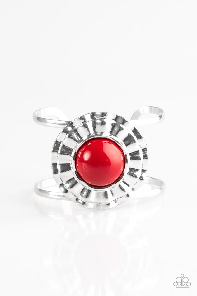 Paparazzi Jewelry Bracelets Paparazzi Bracelet Call Me Colorful Red