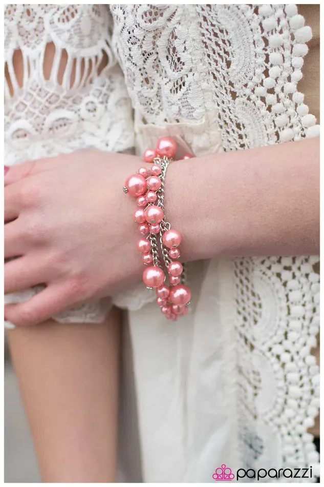 Paparazzi Jewelry Bracelets Paparazzi Bracelet Fine Dining Orange