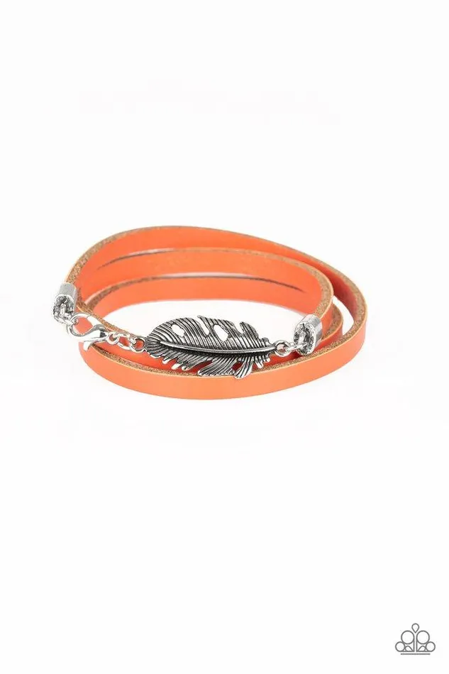 Paparazzi Jewelry Bracelets Paparazzi Bracelet High Spirits Orange