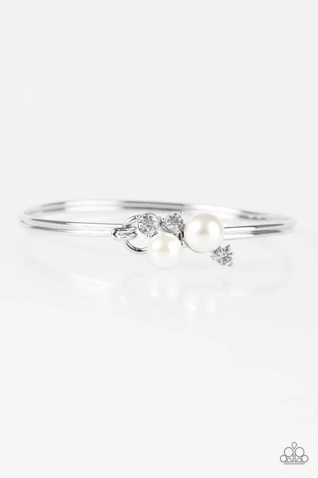 Paparazzi Jewelry Bracelets Paparazzi Bracelet Money Mindset White