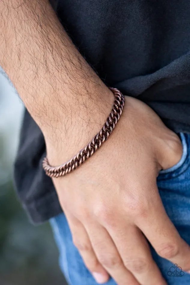 Paparazzi Jewelry Bracelets Paparazzi Bracelet Next Man Up Copper