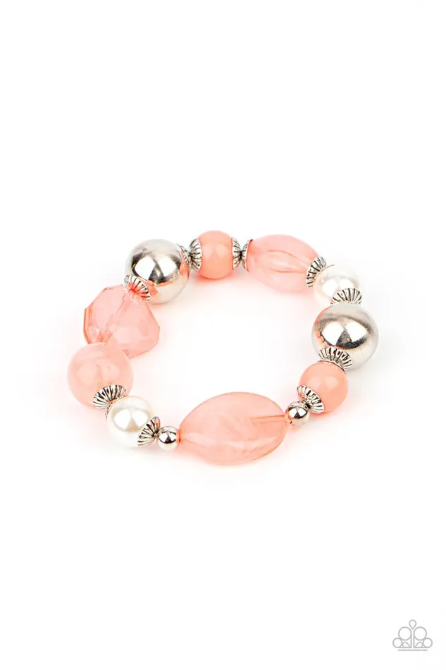Paparazzi Jewelry Bracelets Paparazzi Bracelet Resort Ritz Orange Paparazzi Jewelry Bracelets Paparazzi Bracelet Resort Ritz Orange
