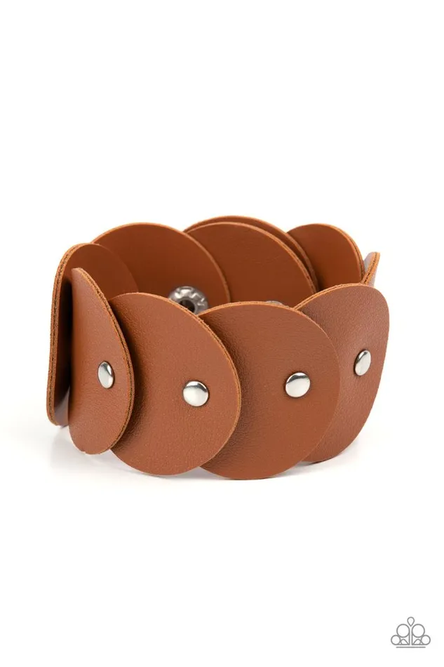 Paparazzi Jewelry Bracelets Paparazzi Bracelet Rhapsodic Roundup Brown Paparazzi Jewelry Bracelets Paparazzi Bracelet Rhapsodic Roundup Brown