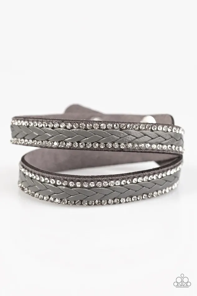 Paparazzi Jewelry Bracelets Paparazzi Bracelet SLAY The Field Silver