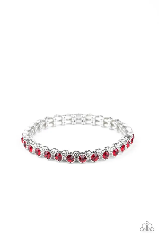 Paparazzi Jewelry Bracelets Paparazzi Bracelet Starry Social Red Paparazzi Jewelry Bracelets Paparazzi Bracelet Starry Social Red