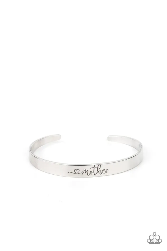 Paparazzi Jewelry Bracelets Paparazzi Bracelet Sweetly Named Silver Paparazzi Jewelry Bracelets Paparazzi Bracelet Sweetly Named Silver
