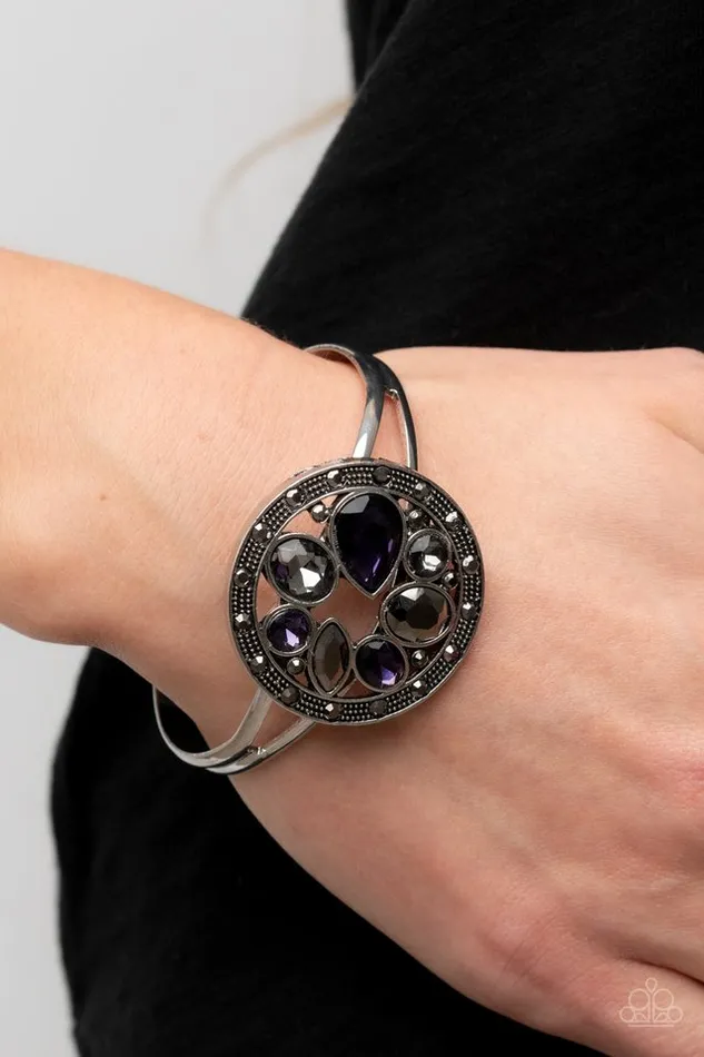 Paparazzi Jewelry Bracelets Paparazzi Bracelet Time to Twinkle Purple