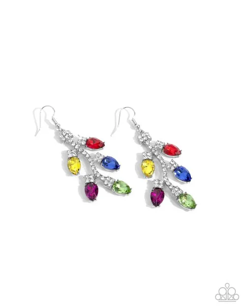 Paparazzi Jewelry Earrings Paparazzi Earring Christmas Lights