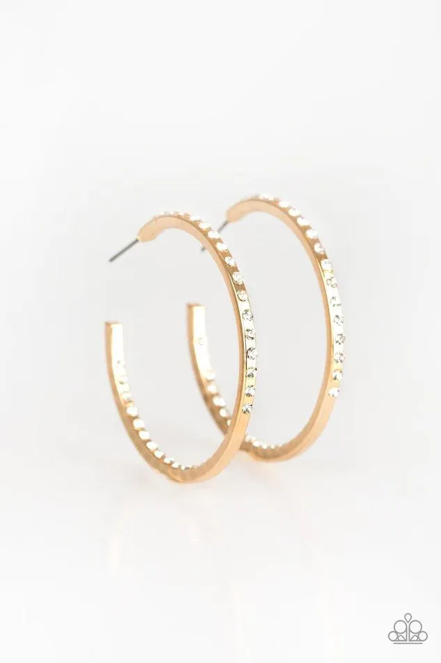 Paparazzi Jewelry Earrings Paparazzi Earring Comin Into Money Gold