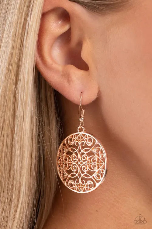 Paparazzi Jewelry Earrings Paparazzi Earring Dubai Dcor Gold