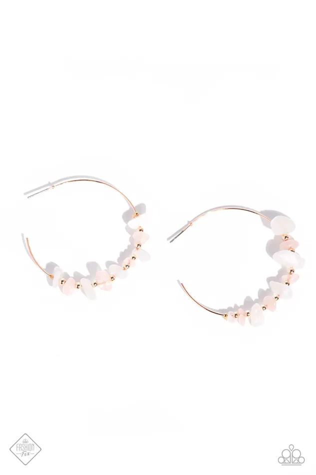 Paparazzi Jewelry Earrings Paparazzi Earring Euphoric Enjoyment Rose Gold Paparazzi Jewelry Earrings Paparazzi Earring Euphoric Enjoyment Rose Gold