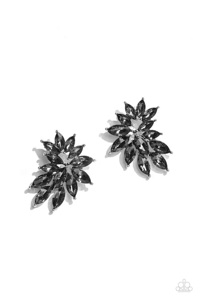 Paparazzi Jewelry Earrings Paparazzi Earring Fire Hazard Silver Paparazzi Jewelry Earrings Paparazzi Earring Fire Hazard Silver
