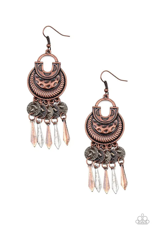 Paparazzi Jewelry Earrings Paparazzi Earring Give Me Liberty Multi