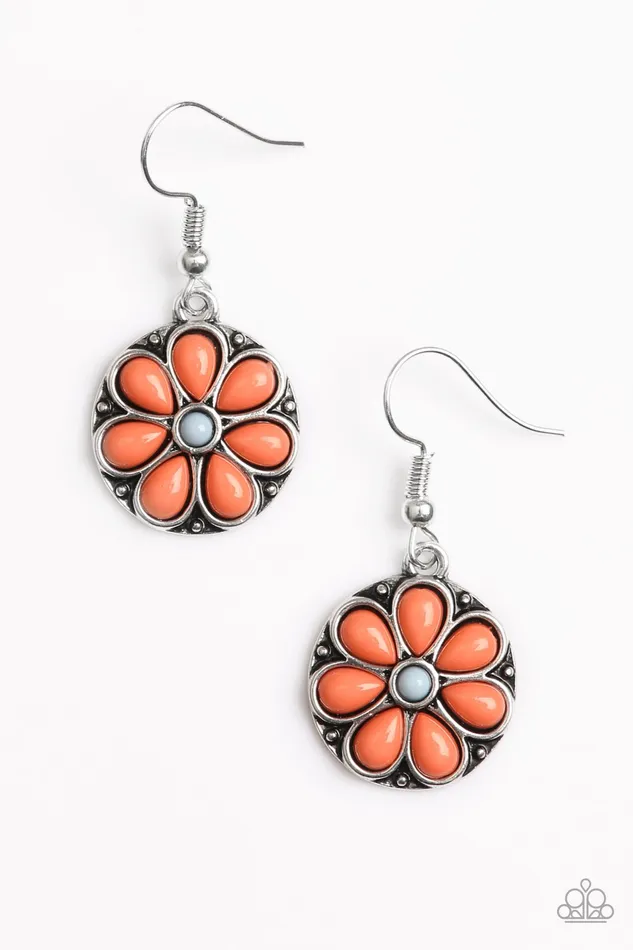 Paparazzi Jewelry Earrings Paparazzi Earring MARIGOLD Rush Orange