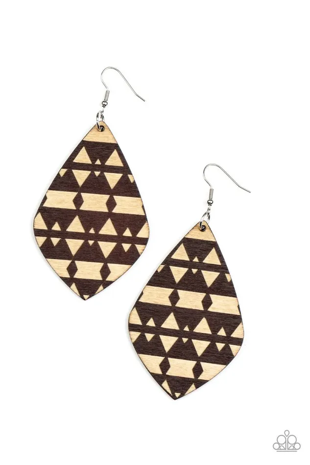Paparazzi Jewelry Earrings Paparazzi Earring Zimbabwe Zoo Brown Paparazzi Jewelry Earrings Paparazzi Earring Zimbabwe Zoo Brown