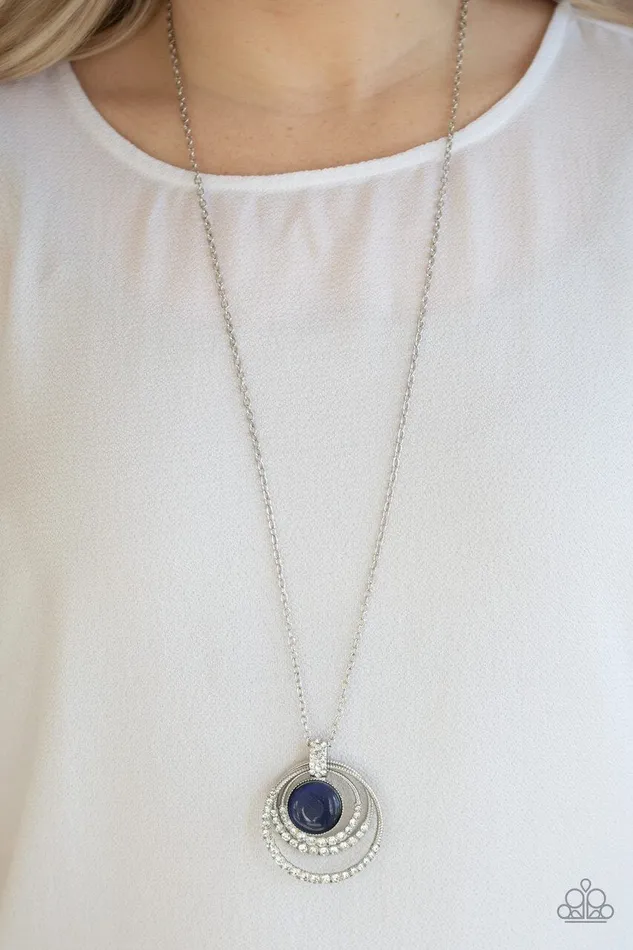 Paparazzi Jewelry Necklaces Paparazzi Necklace A Diamond A Day Blue