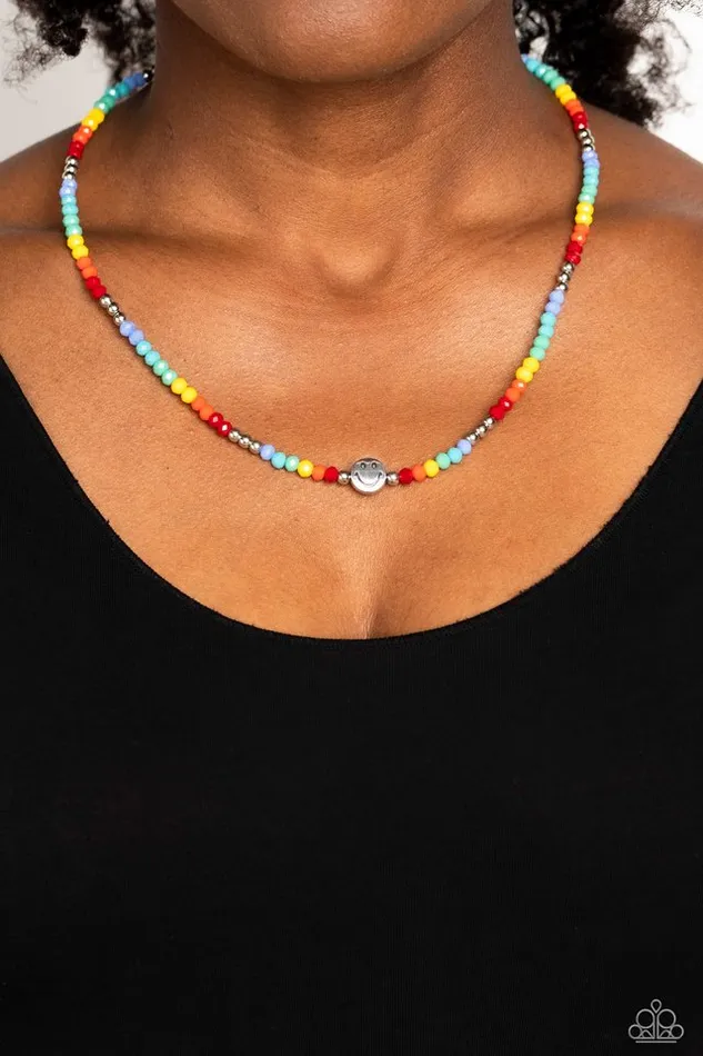 Paparazzi Jewelry Necklaces Paparazzi Necklace Beaming Bling Multi