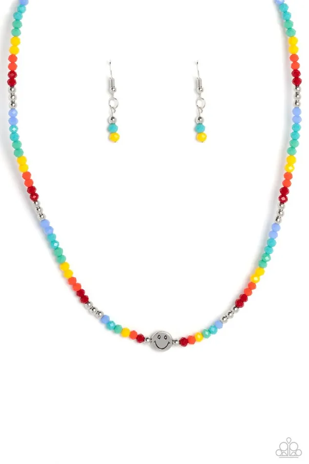Paparazzi Jewelry Necklaces Paparazzi Necklace Beaming Bling Multi