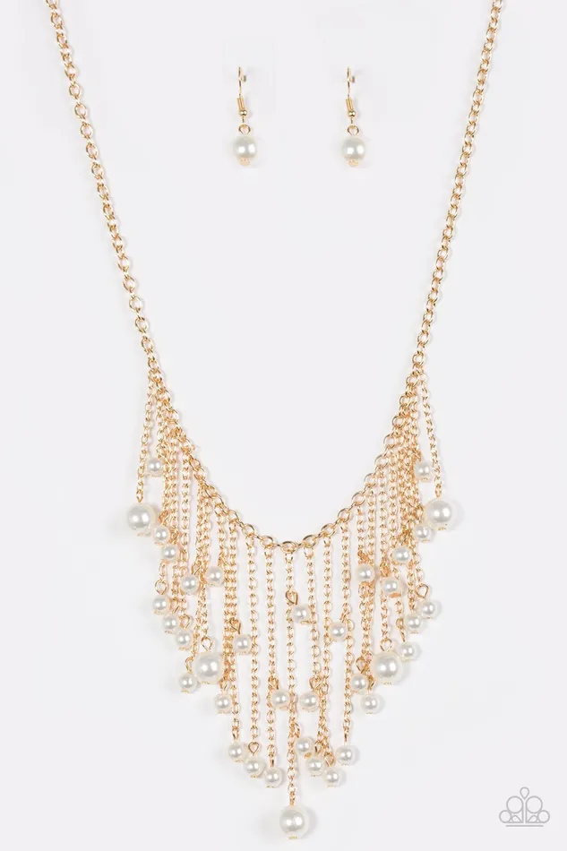 Paparazzi Jewelry Necklaces Paparazzi Necklace Catwalk Champ Gold