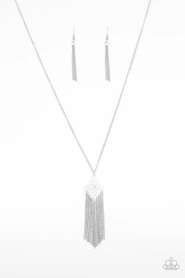 Paparazzi Jewelry Necklaces Paparazzi Necklace Color Me Capricious White