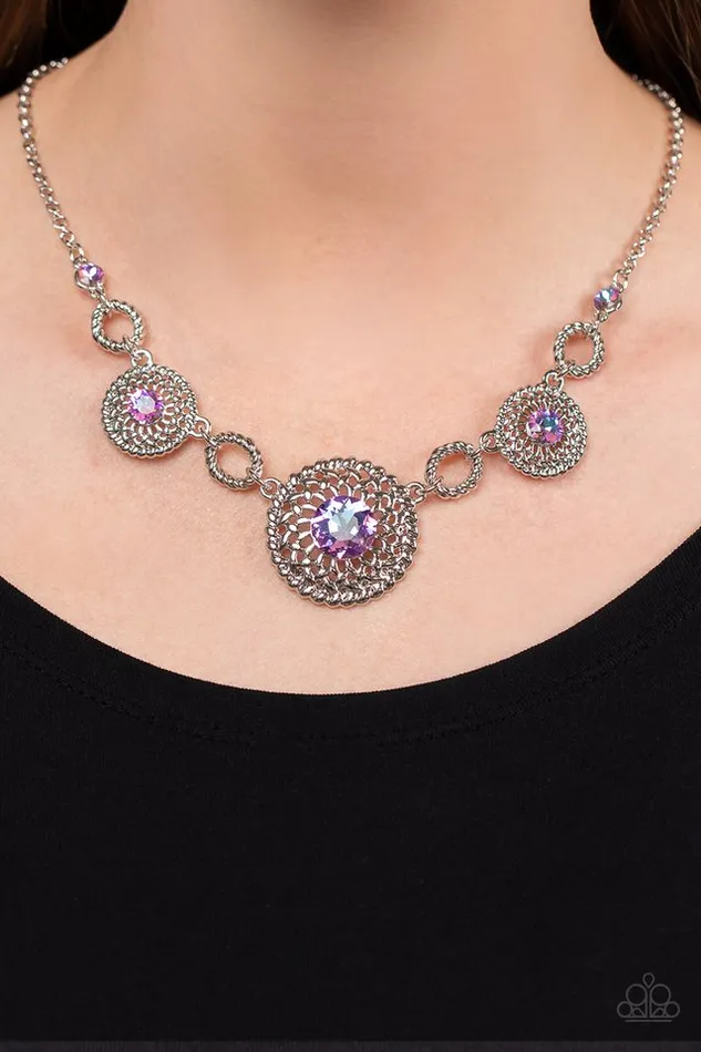 Paparazzi Jewelry Necklaces Paparazzi Necklace Cosmic Cosmos Purple