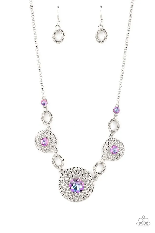 Paparazzi Jewelry Necklaces Paparazzi Necklace Cosmic Cosmos Purple Paparazzi Jewelry Necklaces Paparazzi Necklace Cosmic Cosmos Purple