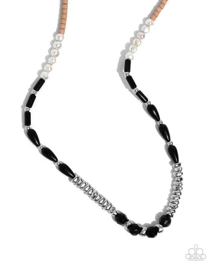 Paparazzi Jewelry Necklaces Paparazzi Necklace Dainty Diversity Black Paparazzi Jewelry Necklaces Paparazzi Necklace Dainty Diversity Black