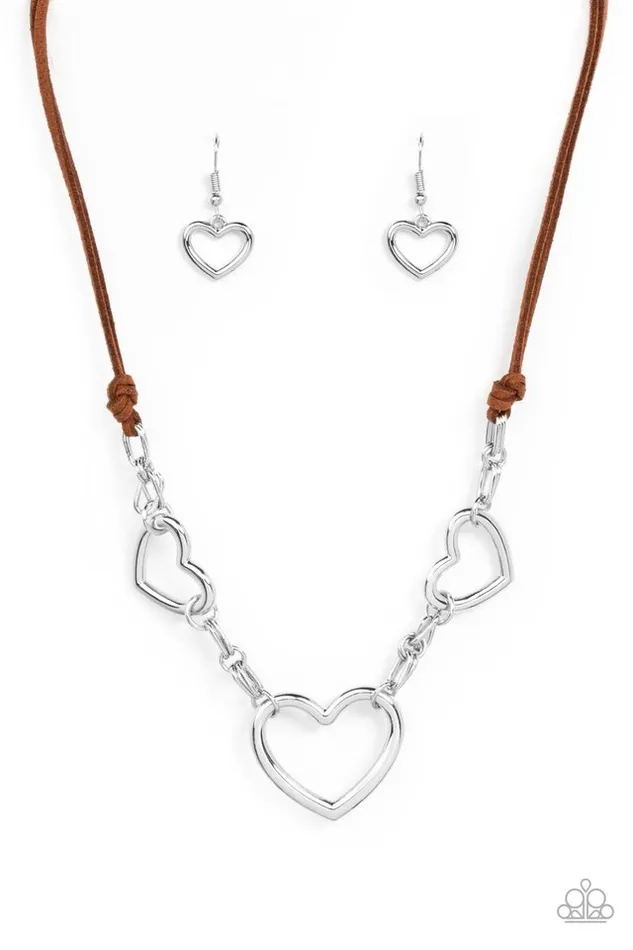 Paparazzi Jewelry Necklaces Paparazzi Necklace Fashionable Flirt Brown Paparazzi Jewelry Necklaces Paparazzi Necklace Fashionable Flirt Brown